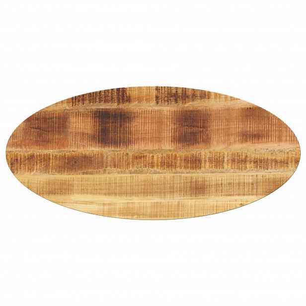 vidaXL Stolní deska 100x40x2,5 cm oválná masivní mangovníkové dřevo