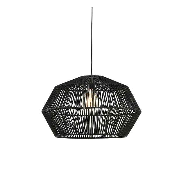 Matně černé stropní svítidlo ø 49 cm Deya – Light & Living