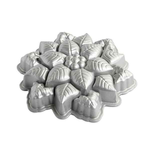 Nordic Ware Forma na bábovku Vánoční hvězda, 1,4 l, stříbrná 97348