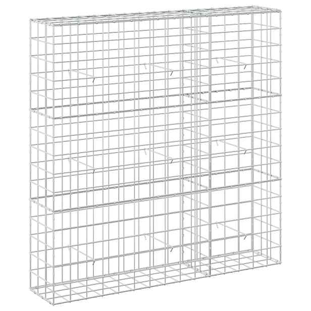 vidaXL Gabion s drátem 5 mm a síťkou 10x10 cm 150x30x150 cm