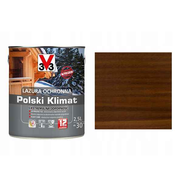 Lazura V33 Polský Klima 12 let Tek 2,5L