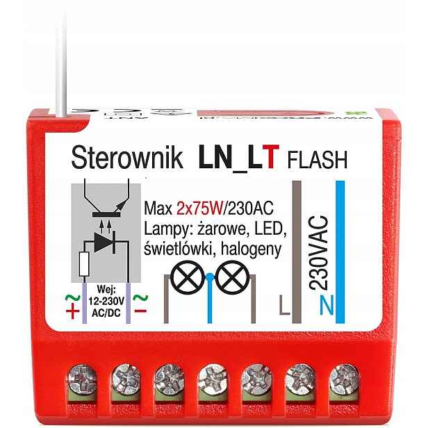 Ovladač Led osvětlení s automatickým zapnutím a otevřením Proxima 433