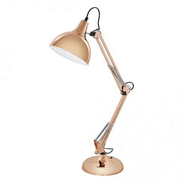 Stolní lampa Eglo BORGILLIO měď 94704