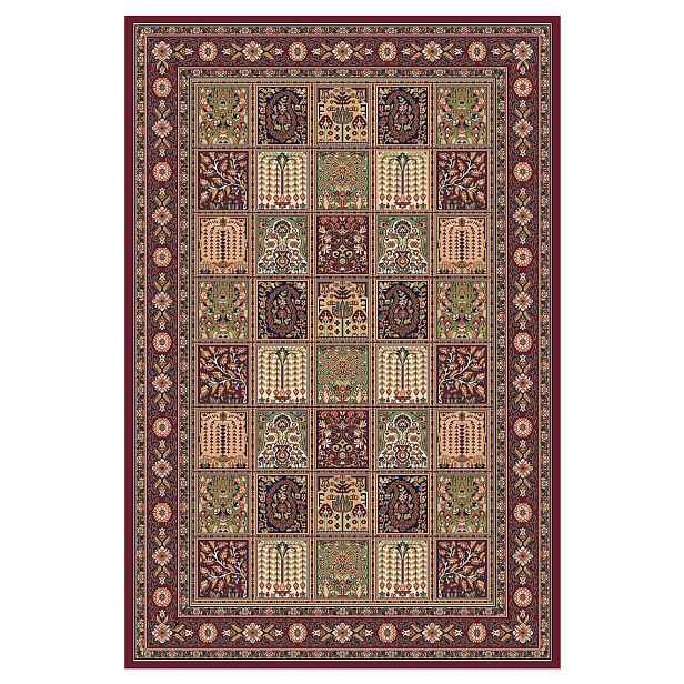 Kusový koberec Solid 12 CVC, 200x300, červená, obývací pokoj, Sintelon