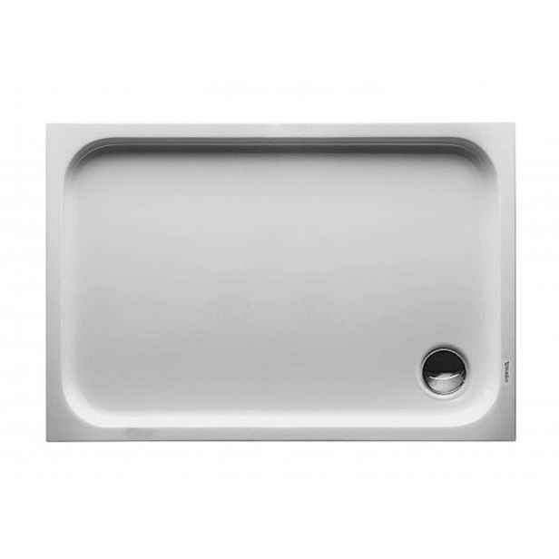 Duravit D-Code - Sprchová vanička 110x75 cm, Antislip, alpská bílá 720097000000001