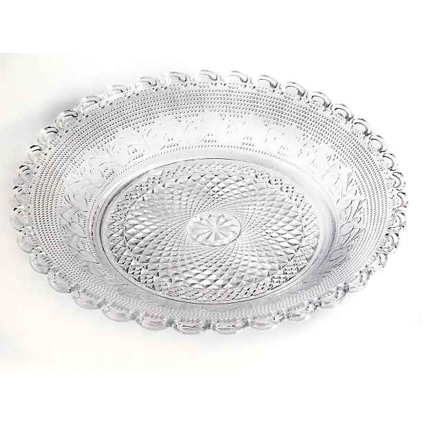 PROHOME - Mísa broušené sklo 30cm