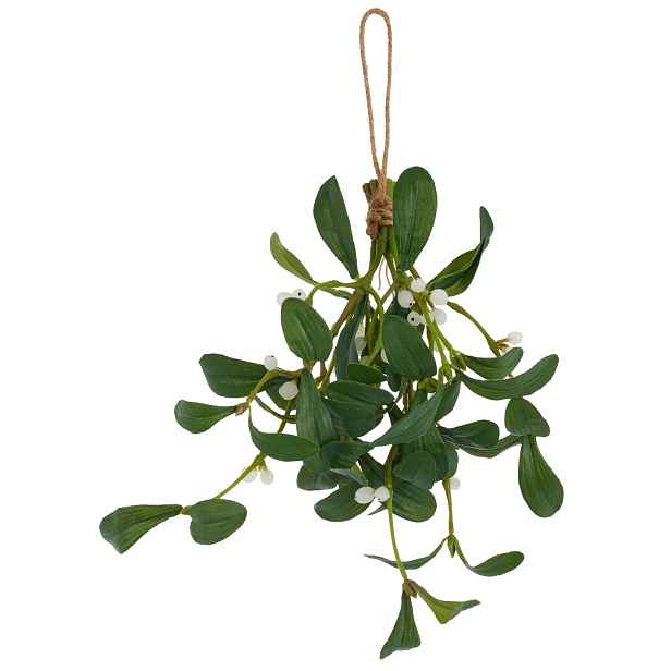 Umělá dekorace jmelí výška 26 cm Gasper - zelená
