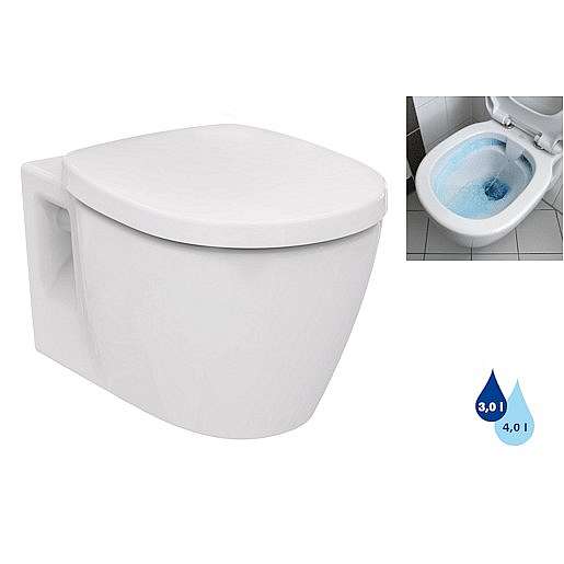 Wc závěsné Ideal Standard Connect zadní odpad E817401