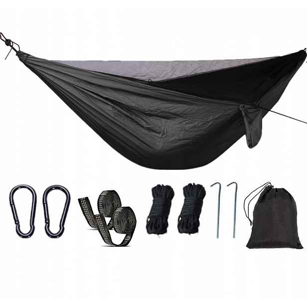 Zahradní turistická houpací síť Ultralight Moskytiéra Pikniková Do 300 kg