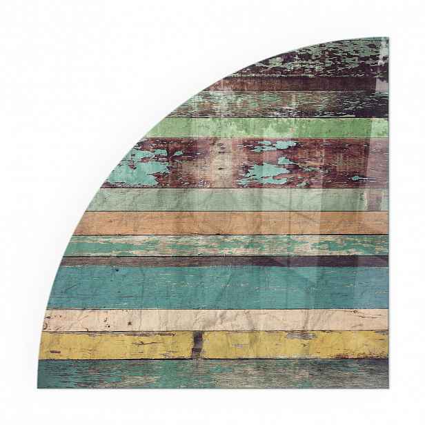 TULUP PODLOŽKA POD KRB 1/4 100x100 cm - Prkna v různých barevných odstínech