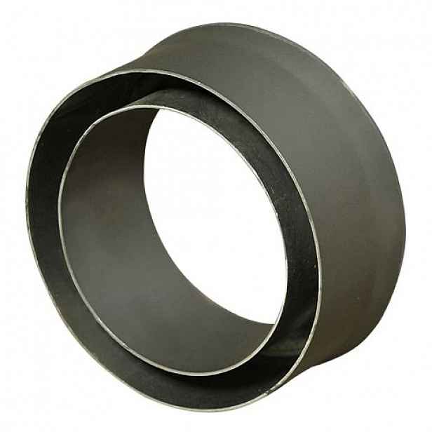 Redukce do komína 150/125 mm (d.80 mm), silnostěnné 1,5 mm, černá MA654626