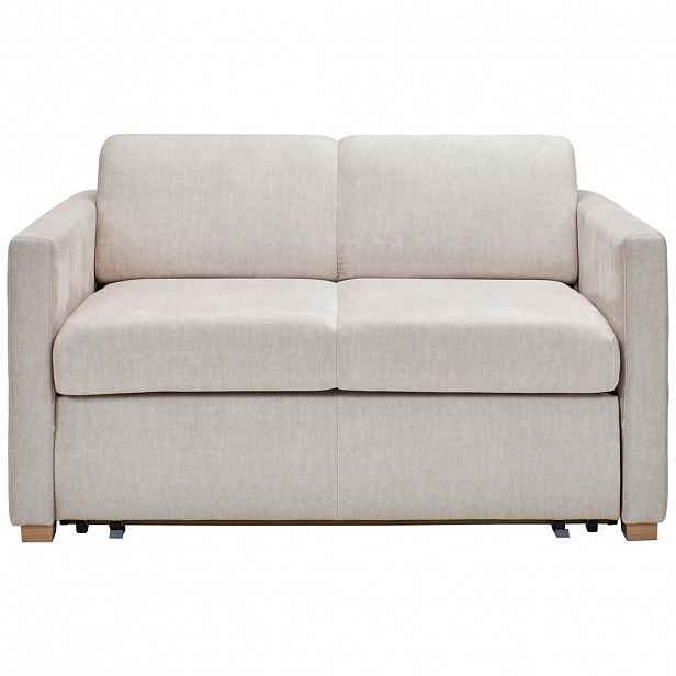 Carryhome ROZKLÁDACÍ POHOVKA, textil, krémová