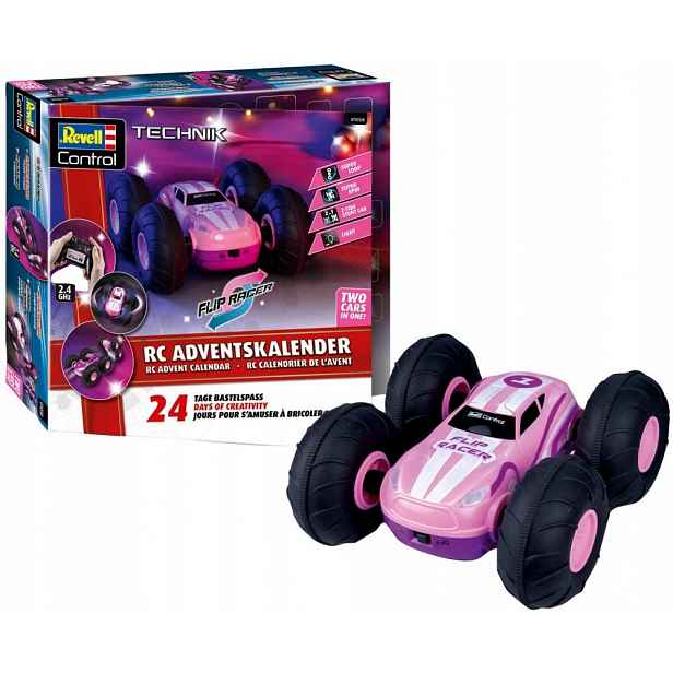 Revell Adventní kalendář Rc Flip Racer 1:22 Rc auto ke složení