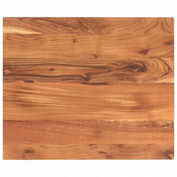 vidaXL Stolní deska 60x50x2,5 cm obdélníková masivní akáciové dřevo