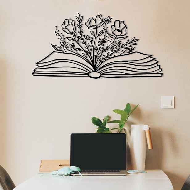 Dekorativní kovový doplněk na zeď Culture Flower