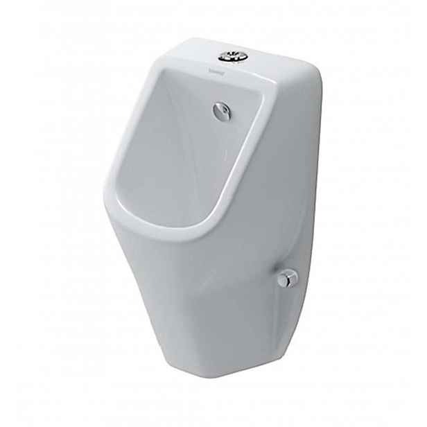 Duravit D-Code - Pisoár, horní přívod vody, Rimless, bílá 0828300000