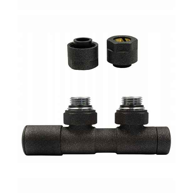 Ventil reg 50 mm Twins c.graf.str levý Cu