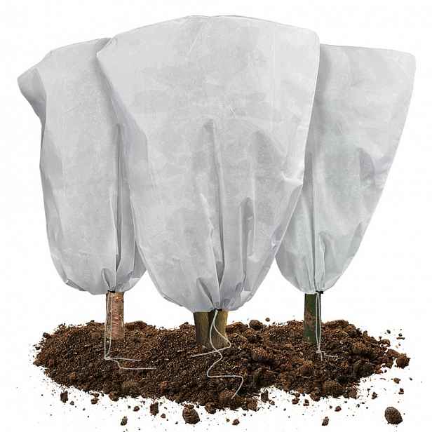 Zimní Kryt Rostlin 3 Ks 80X100 CM Agrotextilie 80 G/m² Zatahovací