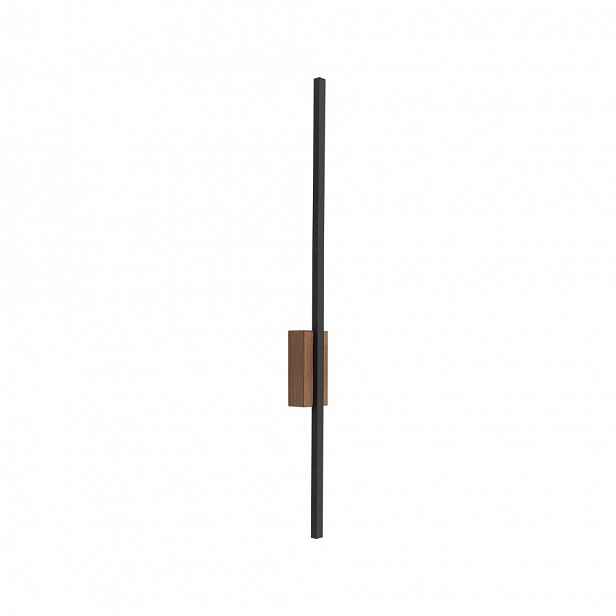 Led nástěnné svítidlo 30W Flash Black Wood 6625 Tk Lighting