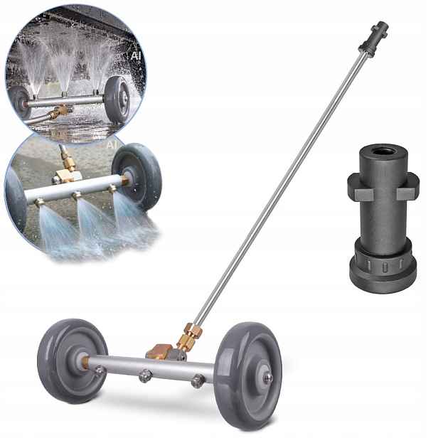 Lišta pro splachování terasy, kostky pro mytí podvozků Karcher K2 K3 K4 K5 K6 K7
