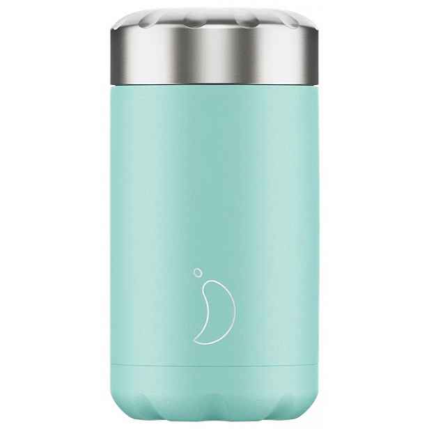 Termobox na jídlo Chilly's Bottles - pastelově zelená 500ml, edice Original
