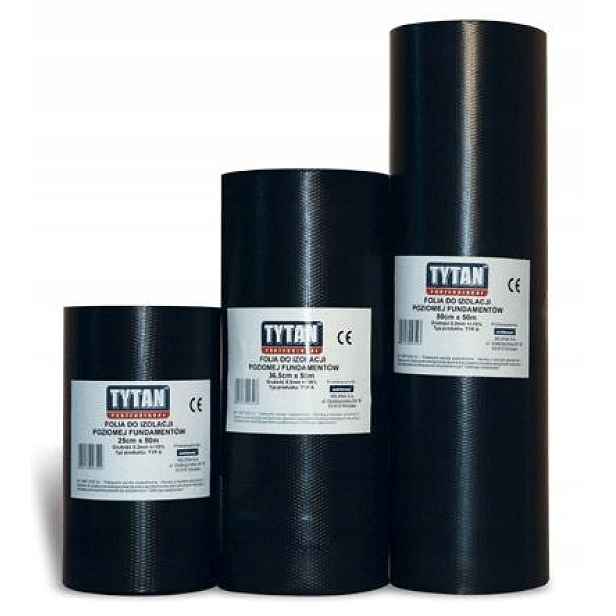 Fólie Pro Horizontální Izolaci Základů 50 CM * 50 M Fm If 50 * 50