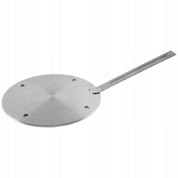 Ocelová indukční podložka pro hrnce a pánve na kávu Solidní Orion 24 cm