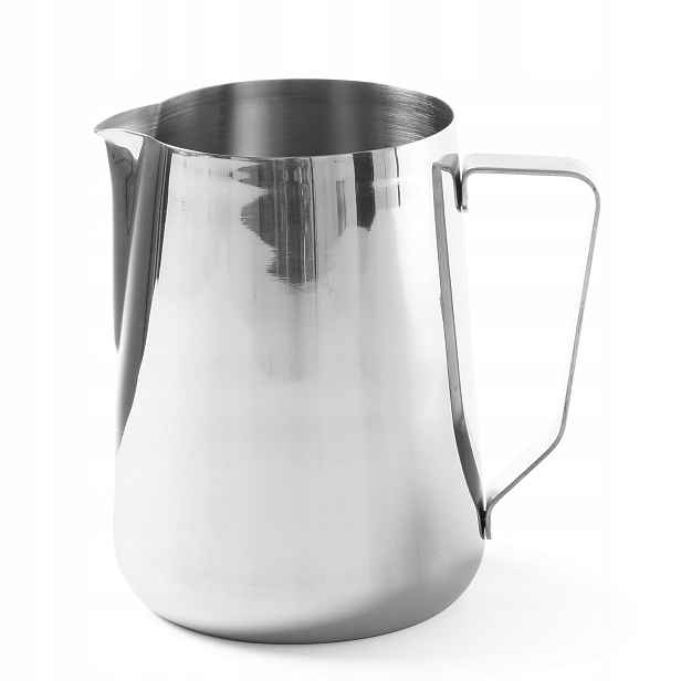 Ocelová konvička na napěnění mléka do kávy 1.5L Hendi 451533