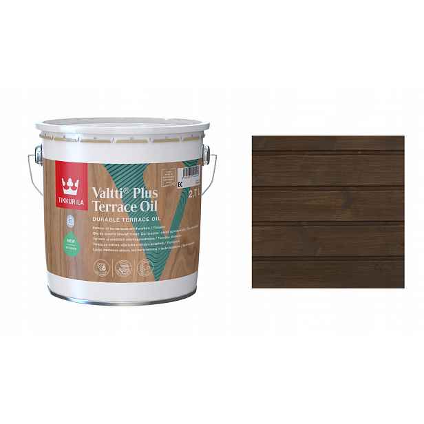Tikkurila Valtti Plus Terrace Oil 2,7L 217A Warm Ground Olej Na Terasy