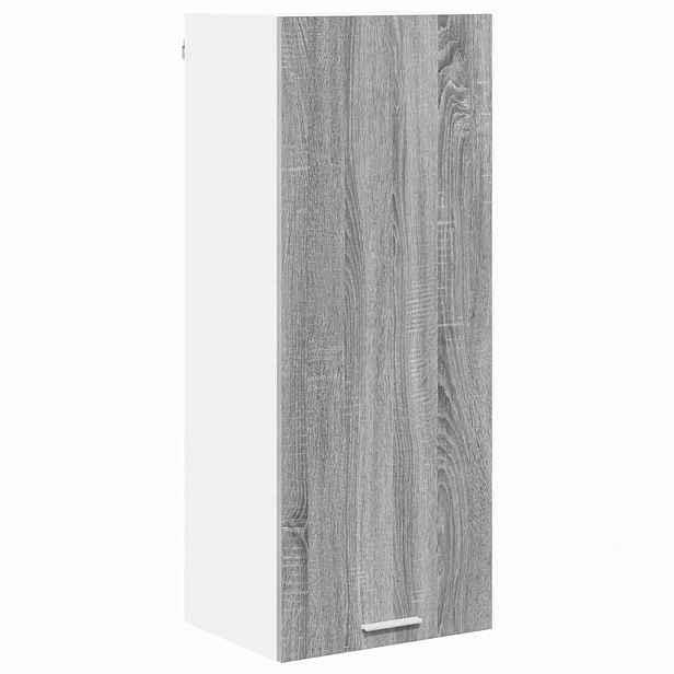 vidaXL Závěsná skříňka Šedá Sonoma 40 x 31 x 100 cm Kompozitní dřevo