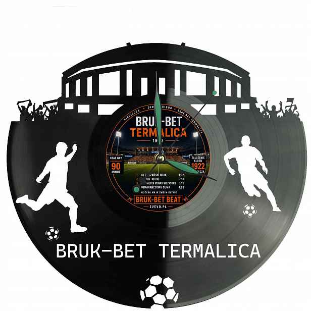 Bruk-Bet Termalica Nápad na Dárek Nástěnná Dekorace z vinylové desky