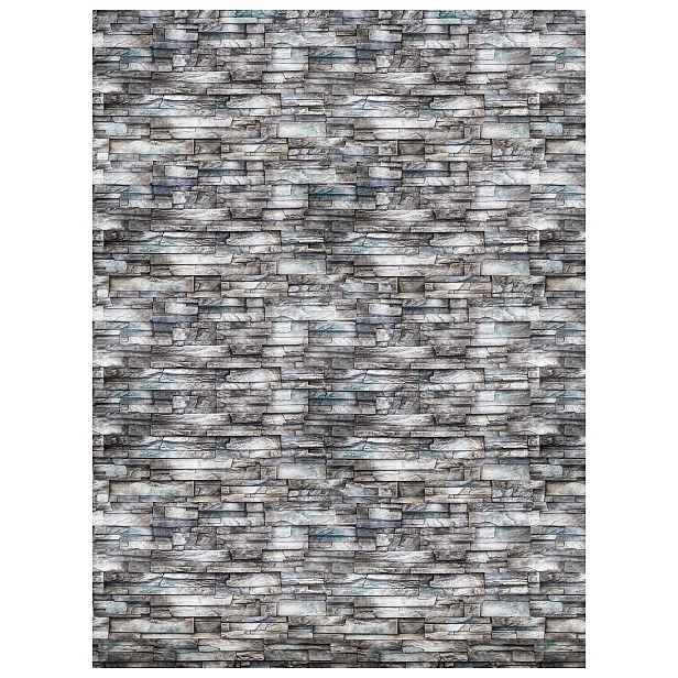 Fototapeta Kamenná zeď Šedá cihla Loft Rustikální minimalismus 184x254 lepidlo