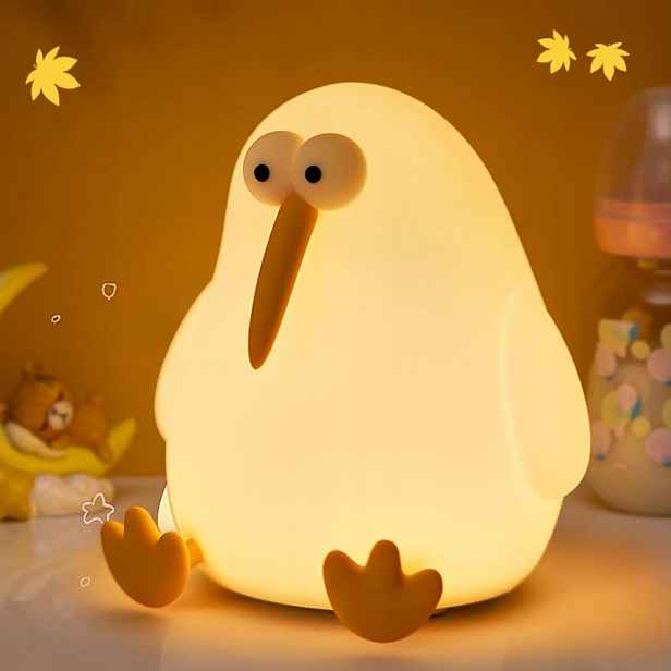 Noční lampa, 3 režimy svícení, s 30minutovým časovačem, nabíjení přes Usb