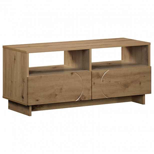vidaXL Televizní stojan 90 x 34.5 x 40 cm Dub artisan Kompozitní dřevo