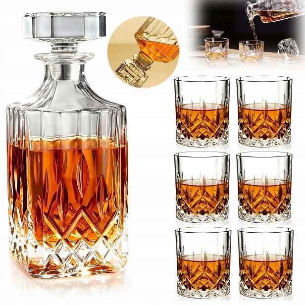 6 Ks Sklenice Na Whisky Sada Sklenic Na Nápoje 920ML Nejlepší Dárek