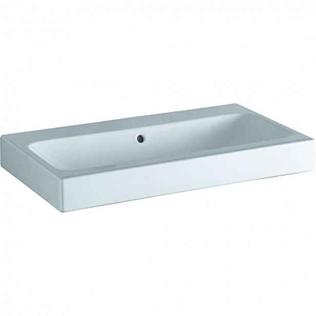 Geberit iCon - Umyvadlo, 90x49 cm, s KeraTect, bílá 124093600