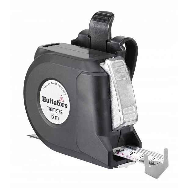 Kapesní svinovací metr Talmeter 6mx25mm bílý Hultafors