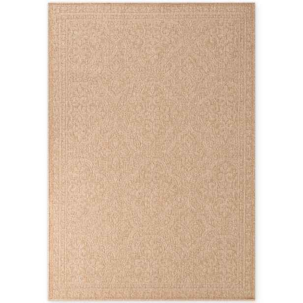 Kusový koberec Duet Rosel 106252 Beige/White - na ven i na doma, 160x230, béžová, chodba / předsíň, NORTHRUGS