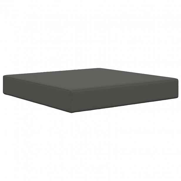 vidaXL Venkovní polštář na pohovku Polyester Antracitová 60 x 60 cm