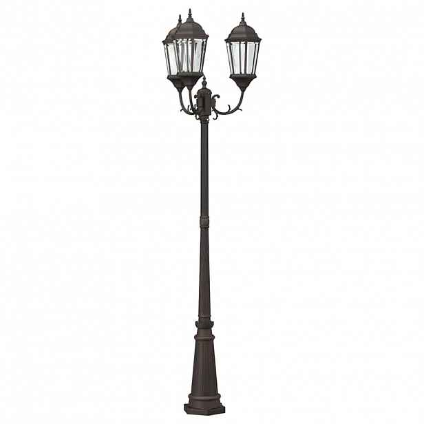 vidaXL Zahradní světlo 61 x 53 x 235 cm Hliník a sklo