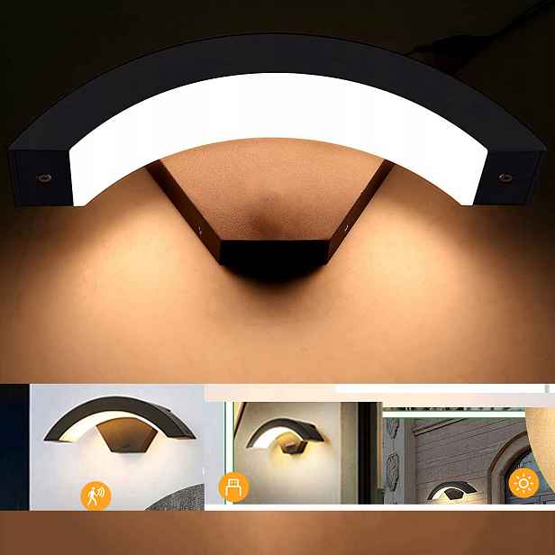 18W venkovní nástěnné svítidlo Led zahradní fasádní lampa IP65