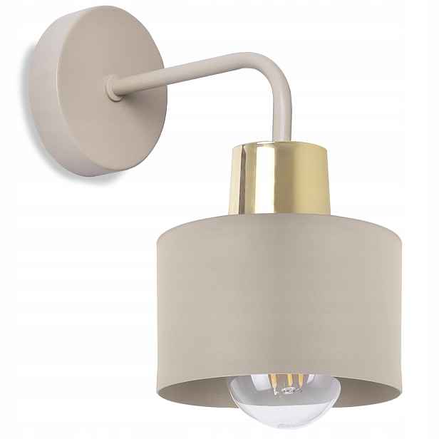Nástěnná Lampa Kašmírová Béžová Panta Japandi Do Kuchyně Jídelny E27