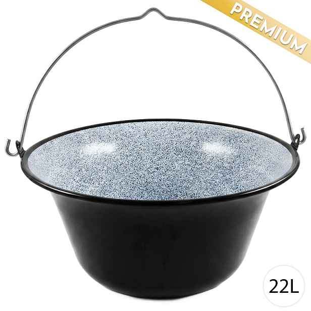 Perfect Home Premium smaltovaný kotlík na guláš 22L, 10658