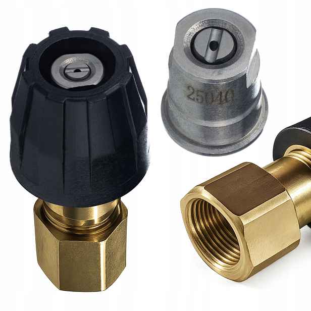 Vodní Tryska Plochá Špachtle Pro Myčku Karcher Závit Easy Lock Vyměnitelná