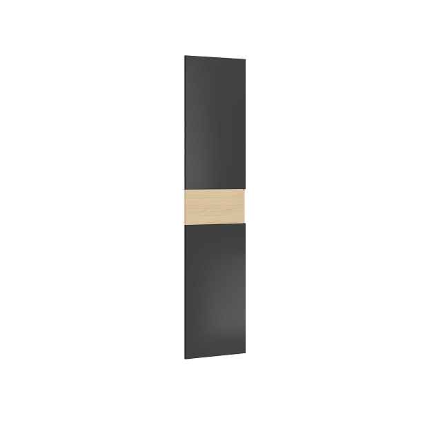 ArtExt Dvířka skříně DOX FD500 | 50 cm Barva: Černý aksamit / dub vicenza