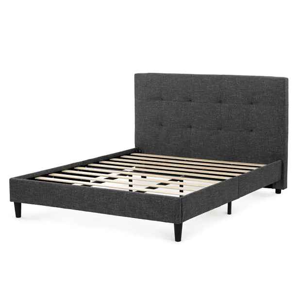 Autronic Dvoulůžková postel BED-M160 GREY2 - šedá