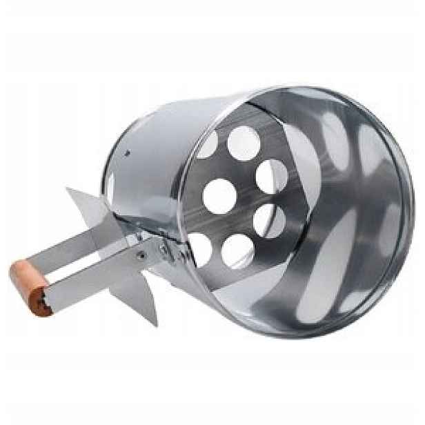 Komín Na Rozpalování Uhlí Krbu Bbq Briketu Grilovací Ohniště 26x17cm Sre22