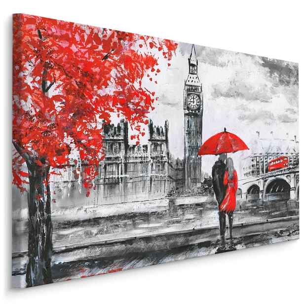 Plátno Milenci Obdivující Londýn Varianta: 30x20