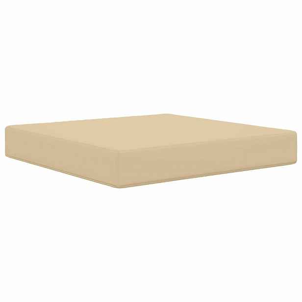 vidaXL Venkovní polštář na pohovku Polyester Béžová 60 x 60 cm