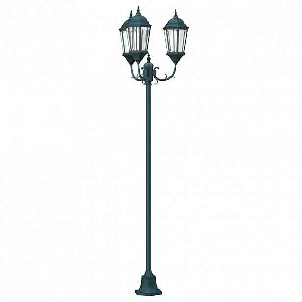 vidaXL Zahradní světlo 57 x 49 x 241 cm Hliník a sklo